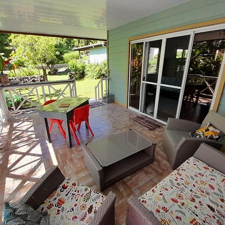 Raiatea, Opoa, Studio Du Fare Reve, Acces Mer Privatif Bagian luar foto