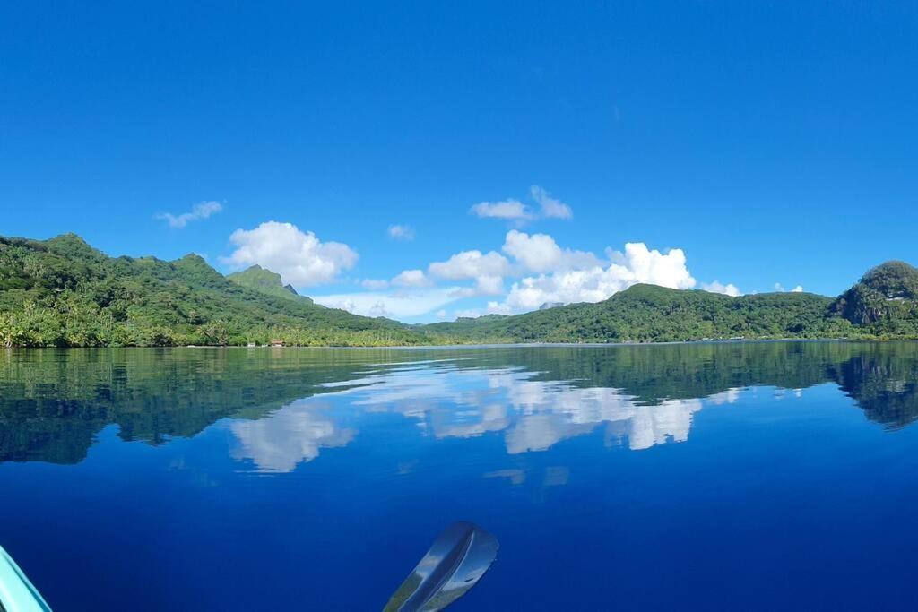 Raiatea, Opoa, Studio Du Fare Reve, Acces Mer Privatif Bagian luar foto