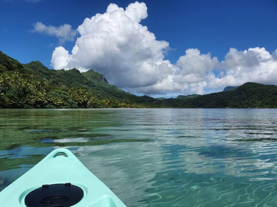 Raiatea, Opoa, Studio Du Fare Reve, Acces Mer Privatif Bagian luar foto
